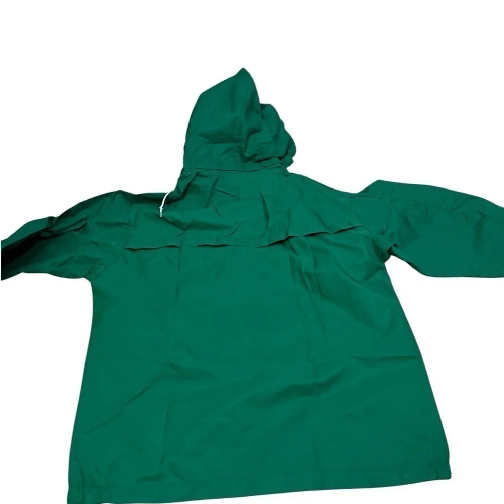 Nike Vintage 70s 80s Half Zip Pullover Windbreaker Jacket Green Small White Tag